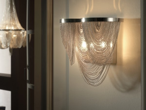 033821 Бра 2L никель Schuller Minerva