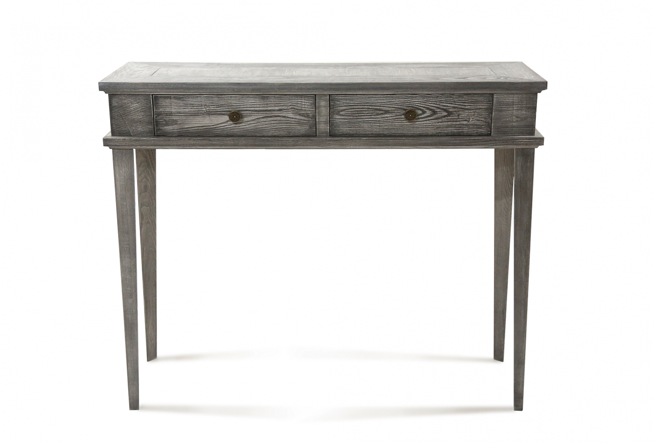 Консоль с ящиками прямоугольная серая Pate PUSHA PUSHA 061009 Серый  - Вид №2