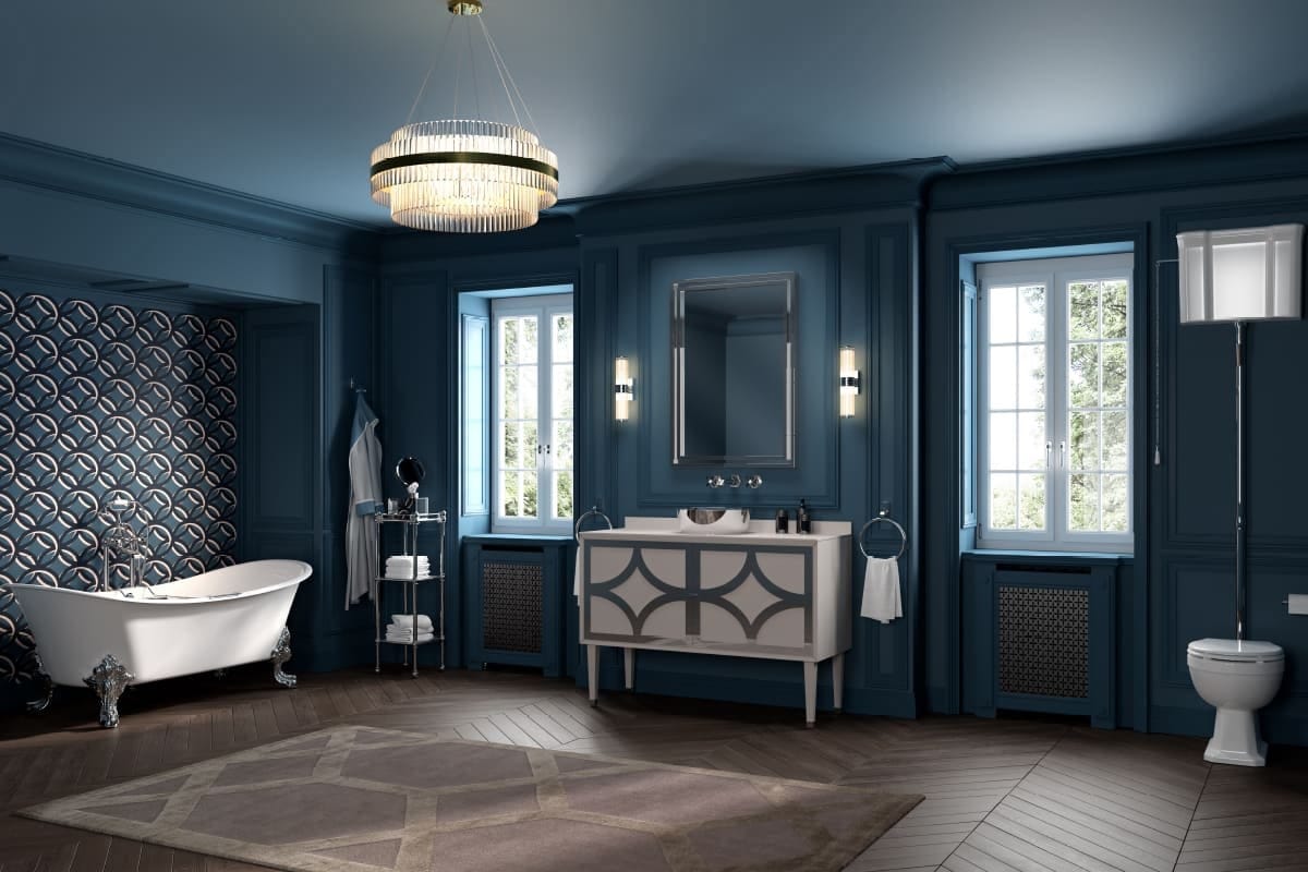 Деревянный одноместный напольный умывальник с дверцами Park Avenue CORA 2A ARCH-00092113 - Вид №10