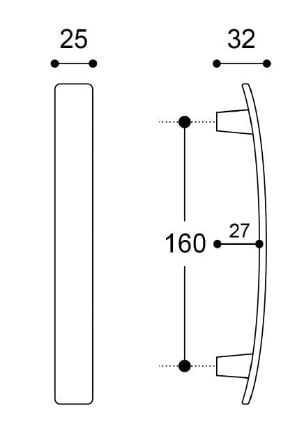 Britannium мост мебельная ручка GIARA ART DESIGN-BRONZE DUNE ARCH-00028989 - Вид №7