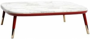 VOLPI Низкий квадратный журнальный столик Luigi volpi Lv-23005