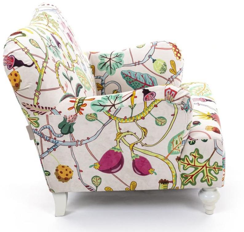 Seletti Кресло из ткани с подлокотниками Botanical diva sun-id-1473121 - Вид №4
