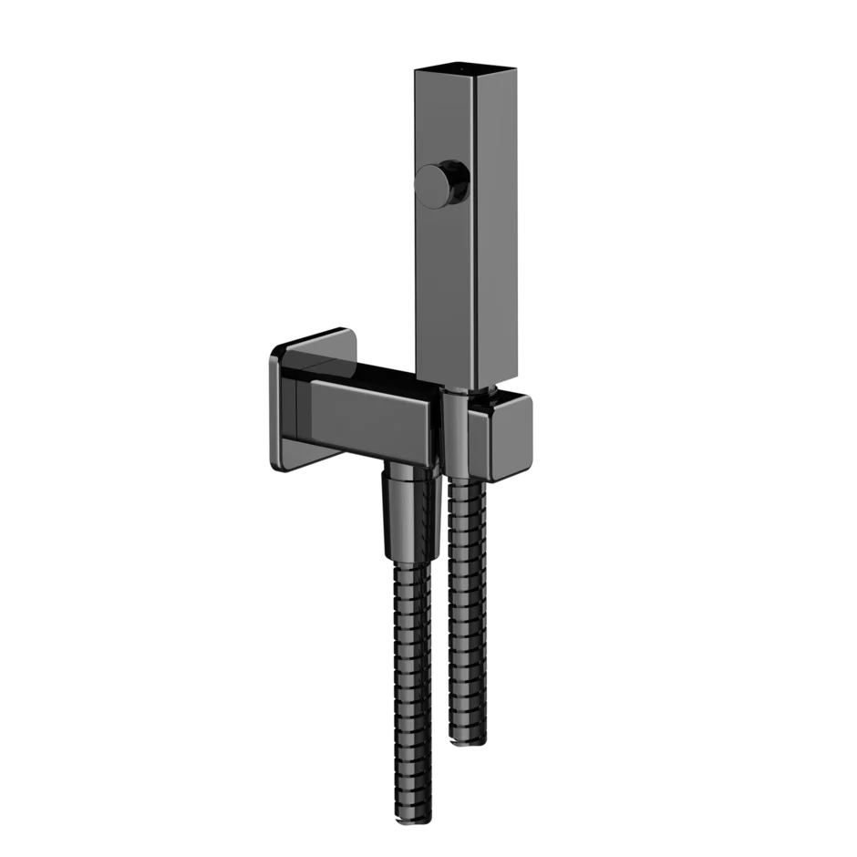 Гидробруш 33823 706 Gessi Rettangolo k ЧЕРНЫЙ МЕТАЛЛ PVD 33823706