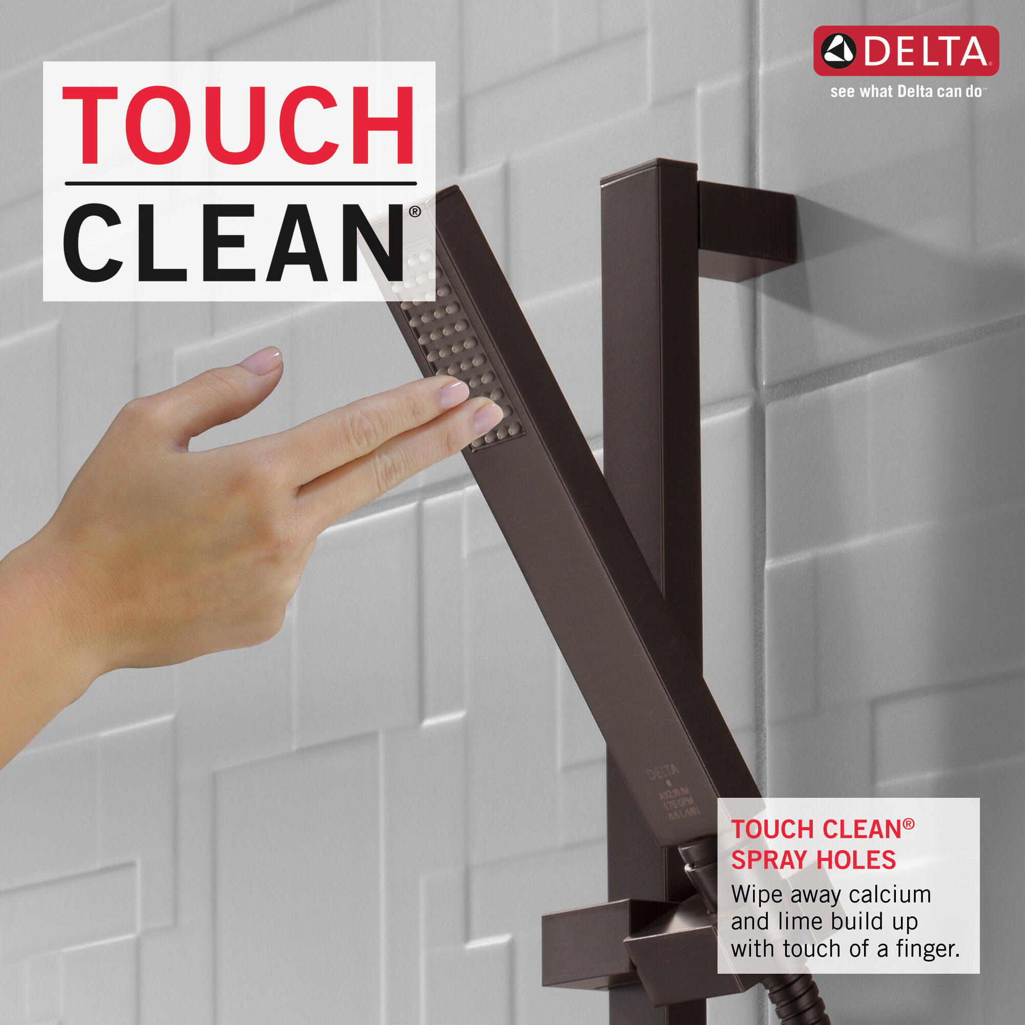 57530-RB Ручной душ с раздвижной штангой премиум-класса Delta Faucet Vero Венецианская бронза - Вид №2