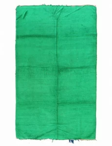 AFOLKI Прямоугольный однотонный ковер с длинным ворсом из шерсти Chichaoua Taa208be