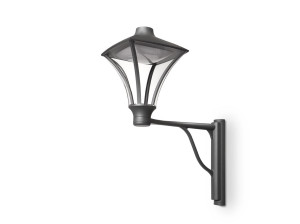 Алюминиевый и поликарбонатный светодиодный наружный настенный светильник