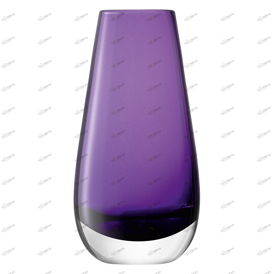 Ваза в форме бутона flower colour 14 см фиолетовая LSA INTERNATIONAL - 253390 Фиолетовый 