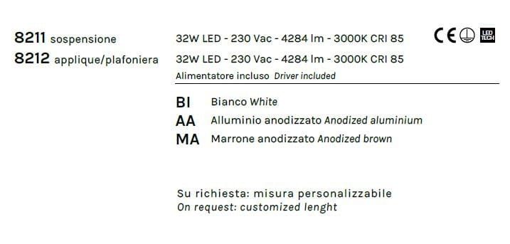 Светодиодный подвесной светильник Olev Sword ARCH-00018392 - Вид №1