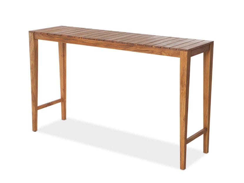 Высокий прямоугольный стол из тикового дерева Walters курорт ARCH-00008942