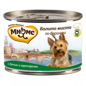 ПР0027406*6 Корм для собак Pro pet Болито мисто по-Веронски, дичь, картофель конс. 200г (упаковка - 6 шт) МНЯМС