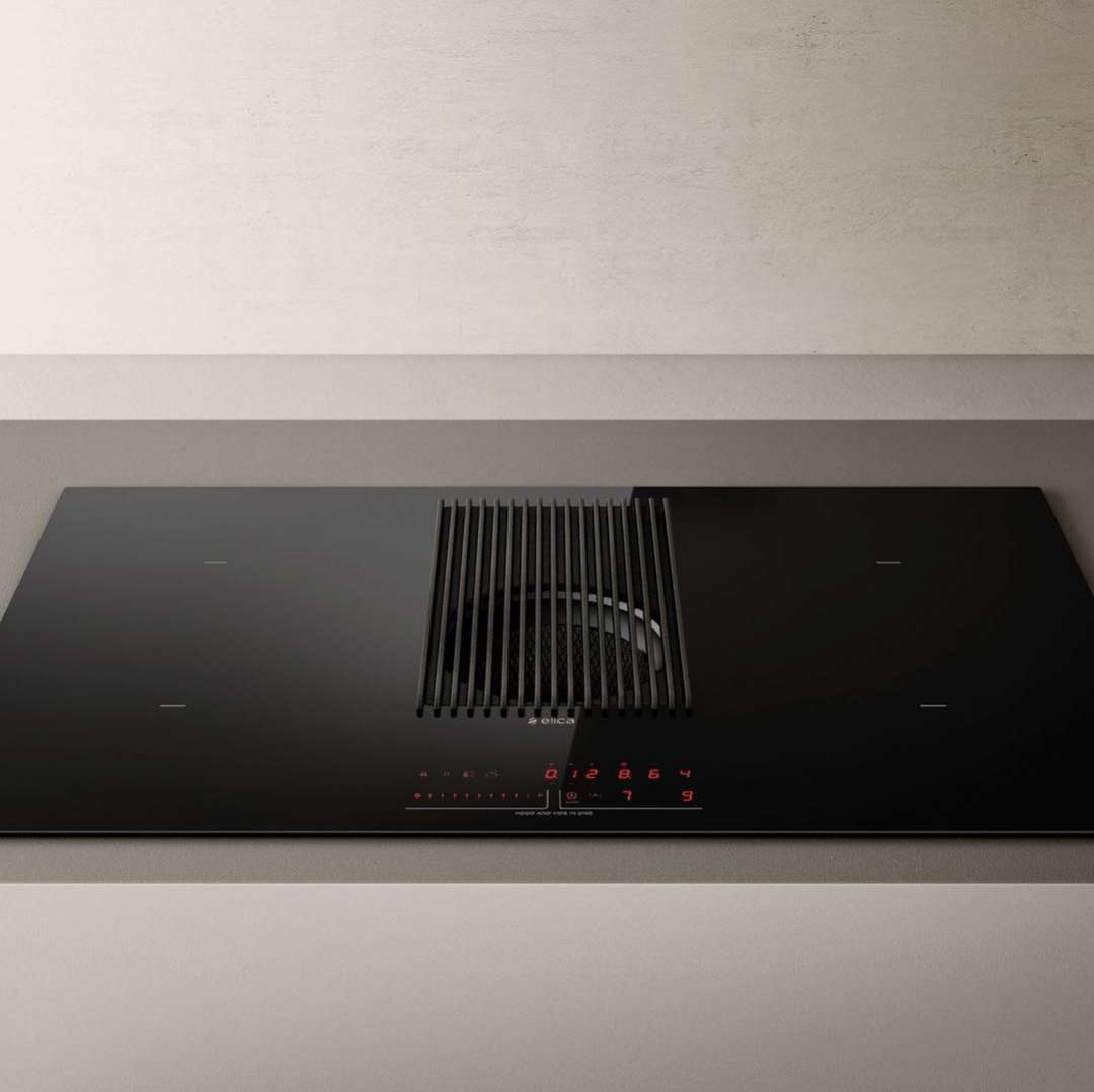 NIKOLATESLA PRIME BL/A/83-PRF0138475 Индукционные варочные панели / индукционная, с вытяжкой, 1200 м3/ч, черная Elica 