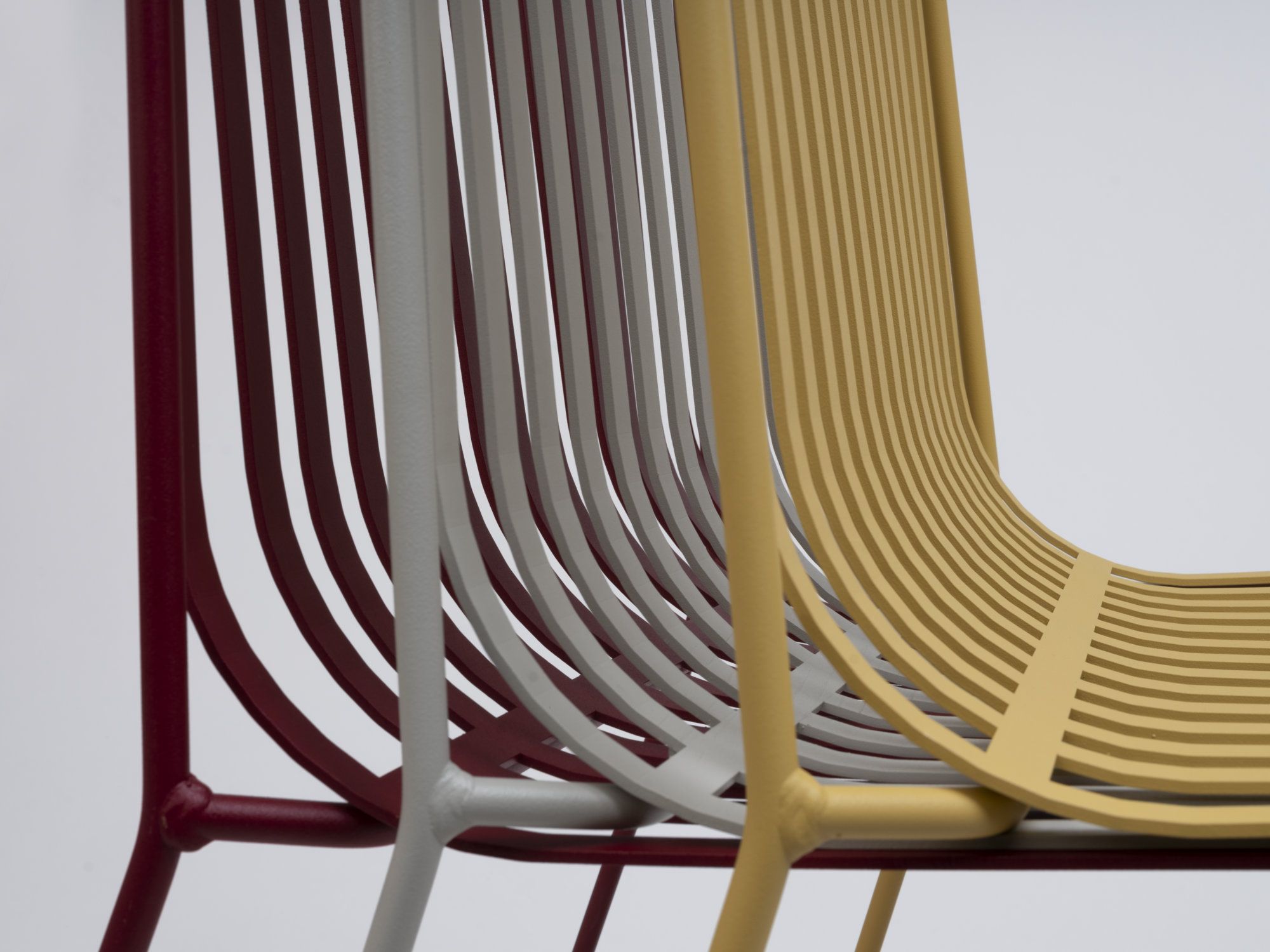 Стальной салазок штабелируемый садовый стул ONDARRETA Alo ARCH-00073956 - Вид №16