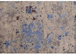 Mohebban Прямоугольный коврик из бамбукового шелка Loft abstract