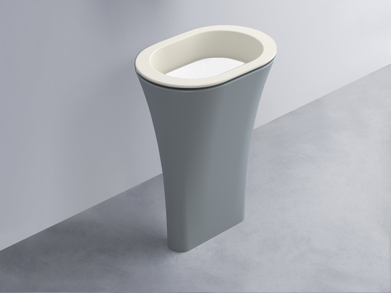 AMLA65-TL+AMPILO-BL+AMCOLO-BR Раковина Amedeo Ovale отдельностоящая cielo Enjoy + Amedeo Ceramica Cielo