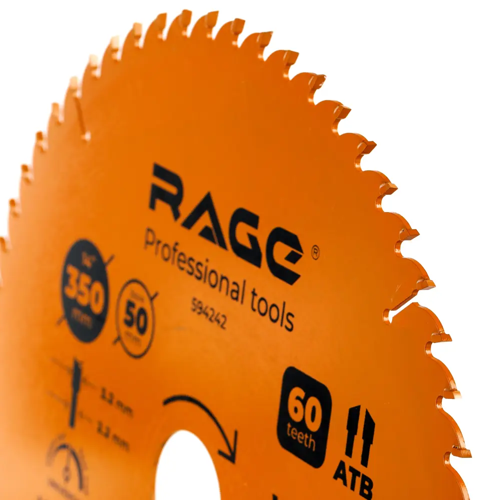 Универсальный пильный диск Rage для чистого реза по дереву 88928415 STLM-0845097 - Вид №2