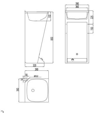 Накладная раковина на столешницу  овальная Saniline sun-id-1482336 - Вид №1