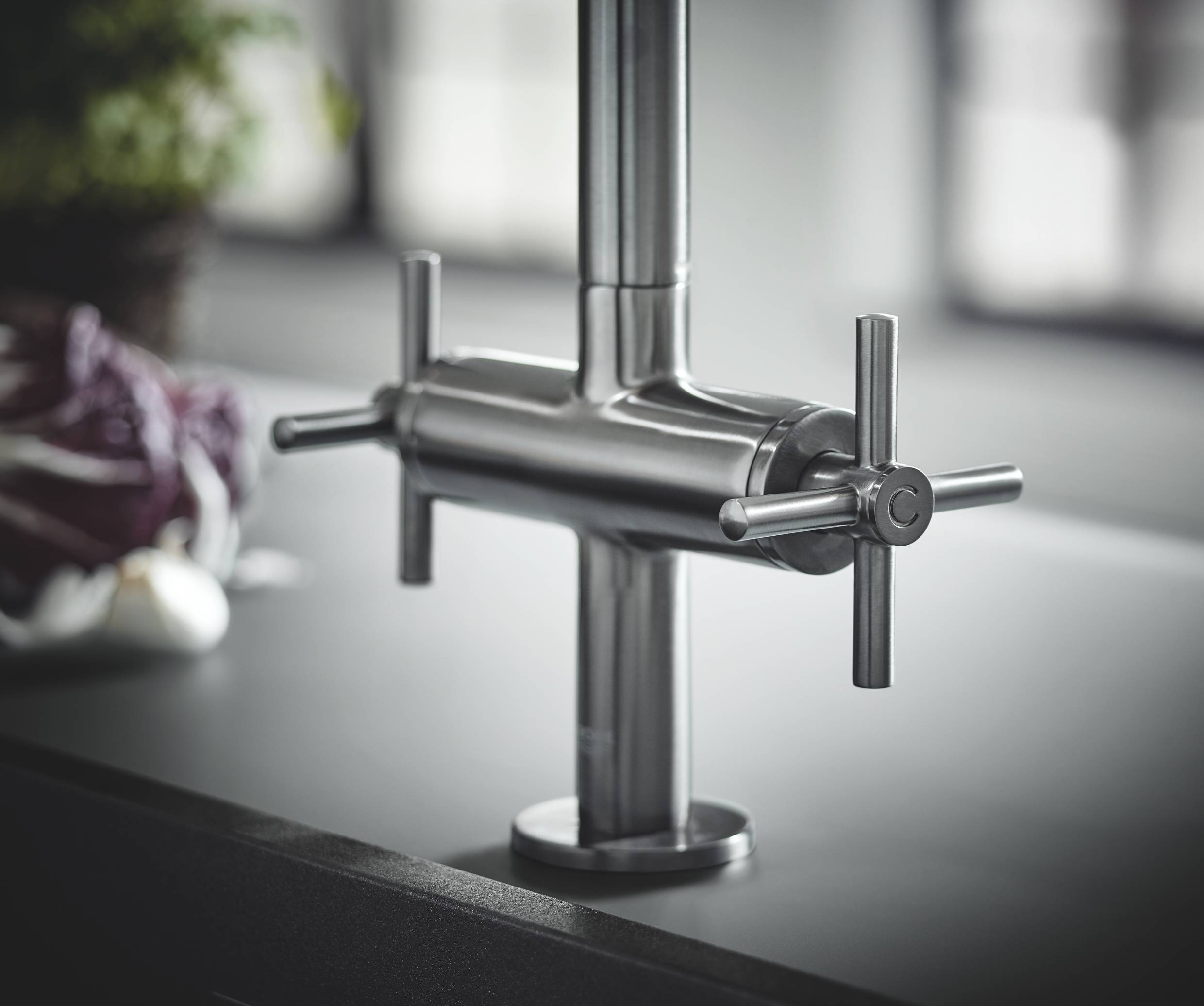 Смеситель для кухни GROHE Atrio New, суперсталь (30362DC0) - Вид №5