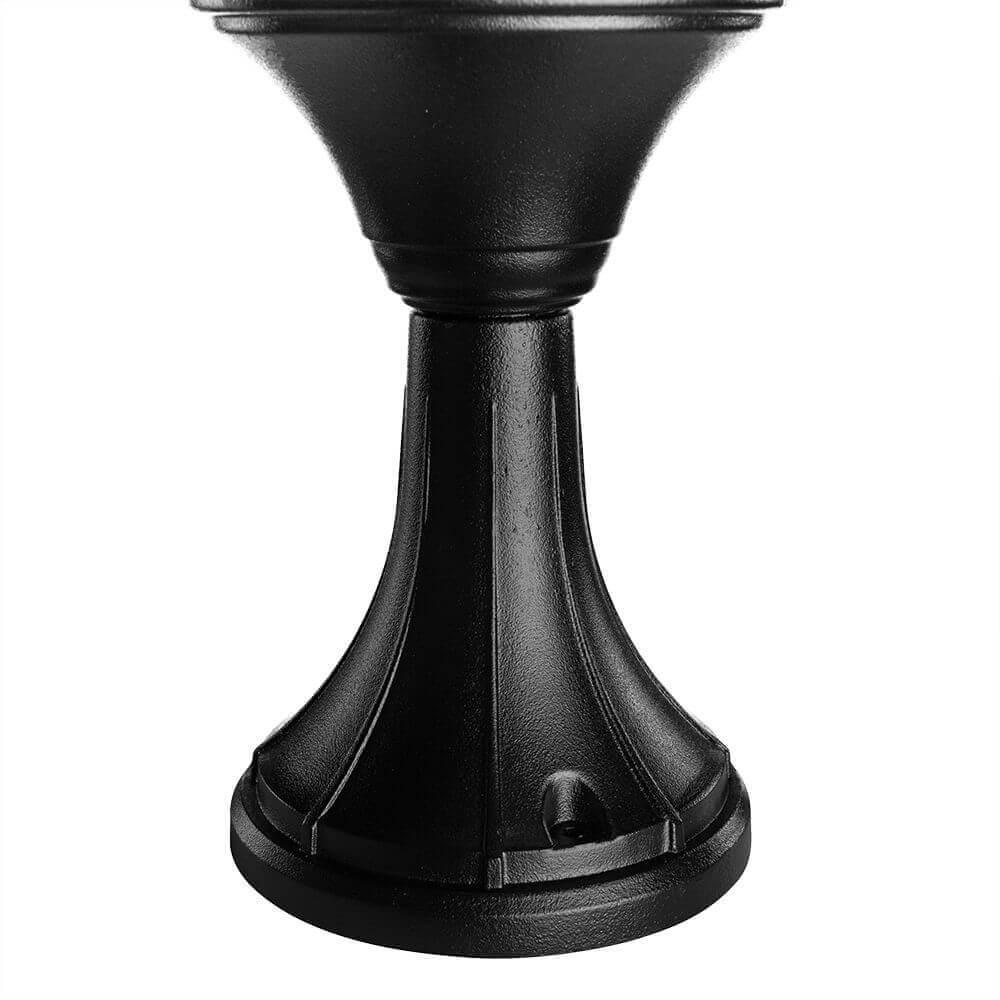 Уличный светильник черно-белый 45 см Arte Lamp Monaco A1494FN-1BK ARTE LAMP MONACO 00-3898565 Белый;черный - Вид №1