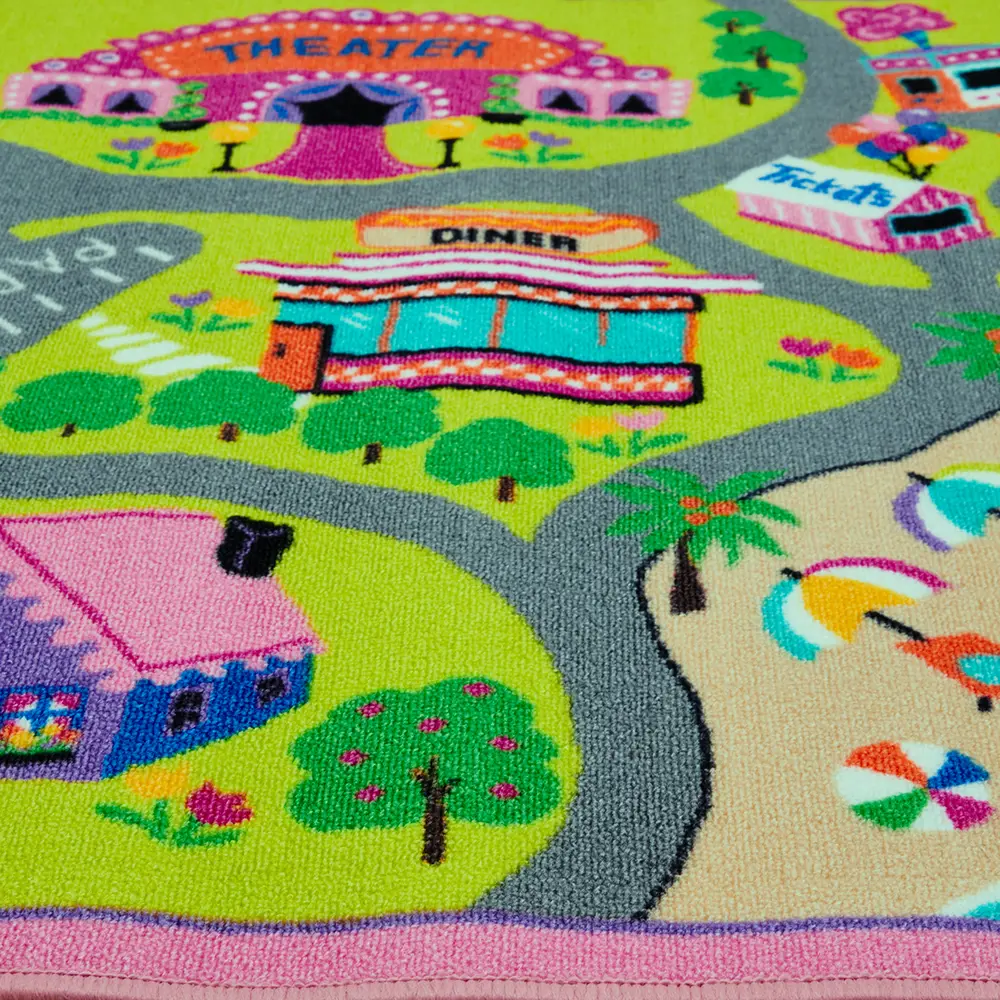 Коврик полипропилен Розетта пляж 100x150 см CTIM STLM-2168099 - Вид №4