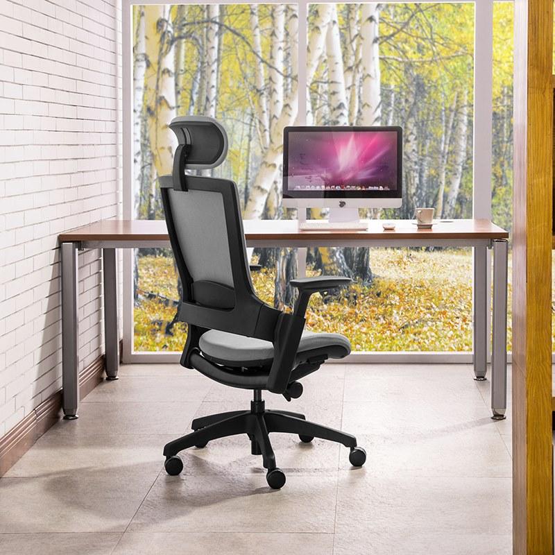 UE Chairs Кресло руководителя в сетке с 5 спицами и высокой спинкой sun-id-1457492 - Вид №7