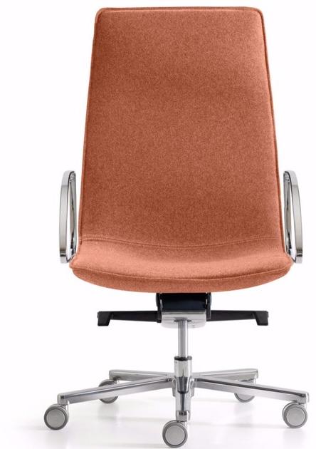 Quinti Sedute Поворотное кресло руководителя из ткани с 5 спицами и высокой спинкой Amelie sun-id-1434207 - Вид №3