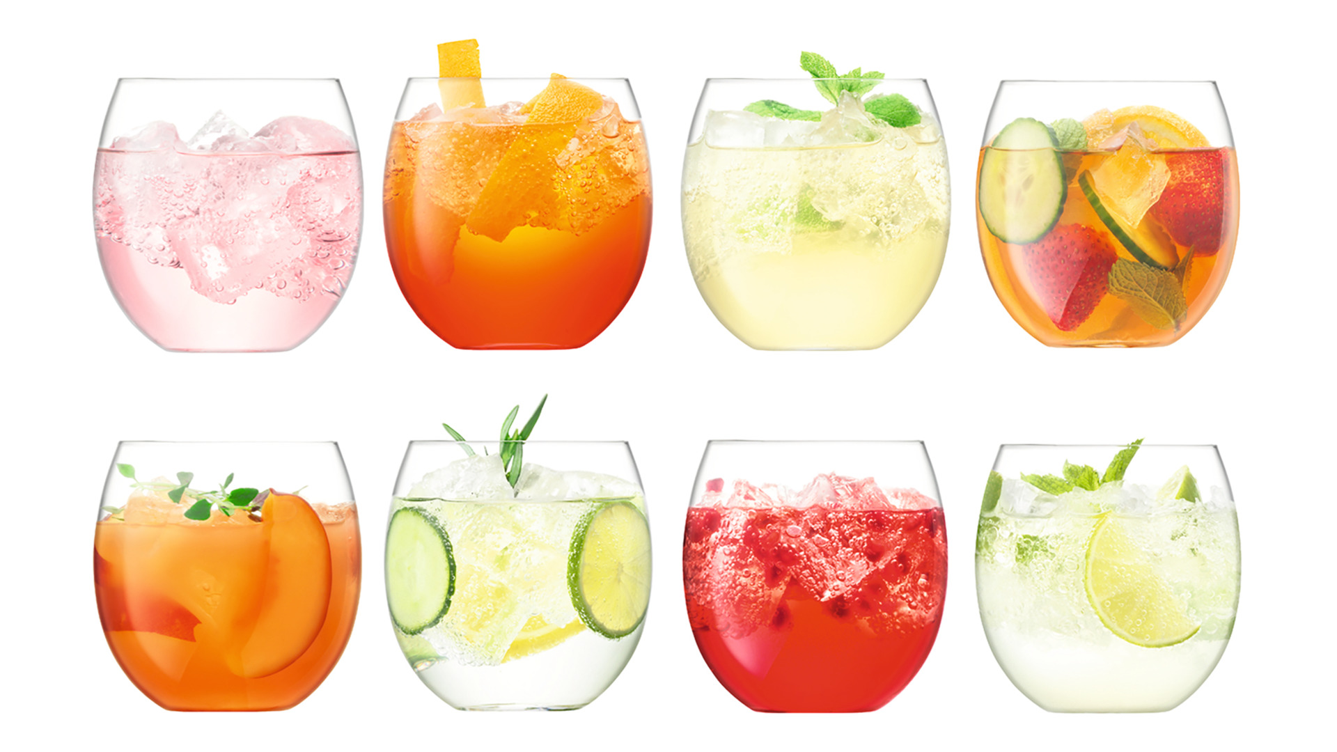 10656293 LSA International Набор стаканов LSA International, "Balloon", 450мл, прозрачный, 8шт. Стекло - Вид №3