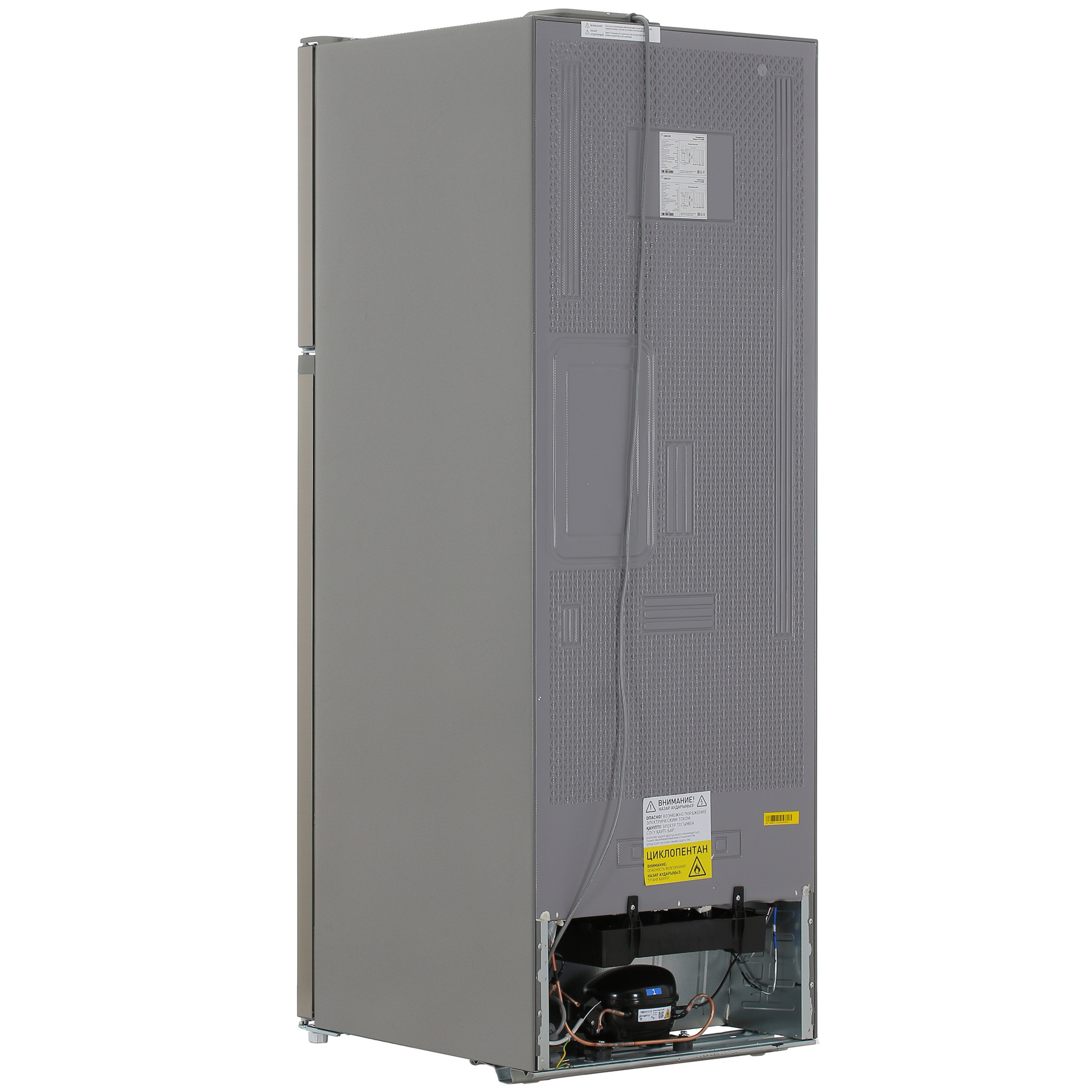 5098046 Холодильник с морозильником   DEXP T4-35AMG серебристый STDN-0058070 - Вид №4