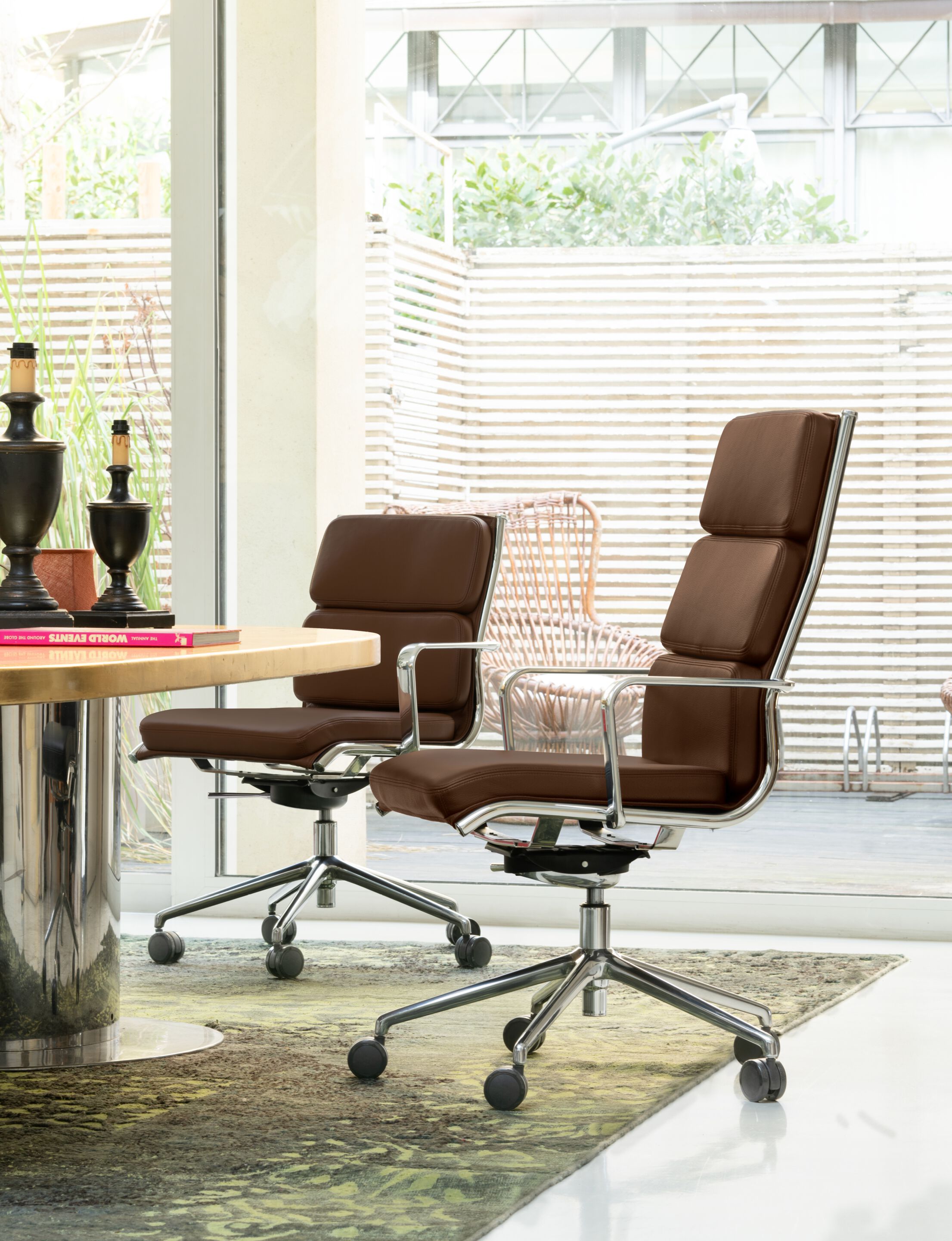 Офисное кресло с регулируемой высотой и подлокотниками с 5 спицами Quinti Sedute The Season ARCH-00035105 - Вид №5