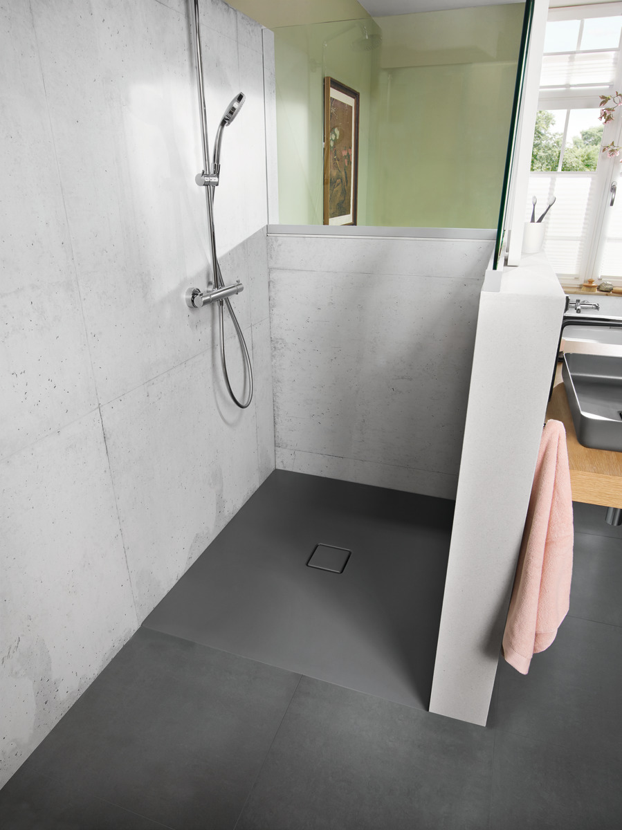 Душевой поддон KALDEWEI Сталь эмалированная 852-1 448 теплый серый 60 852-1448 - Вид №7