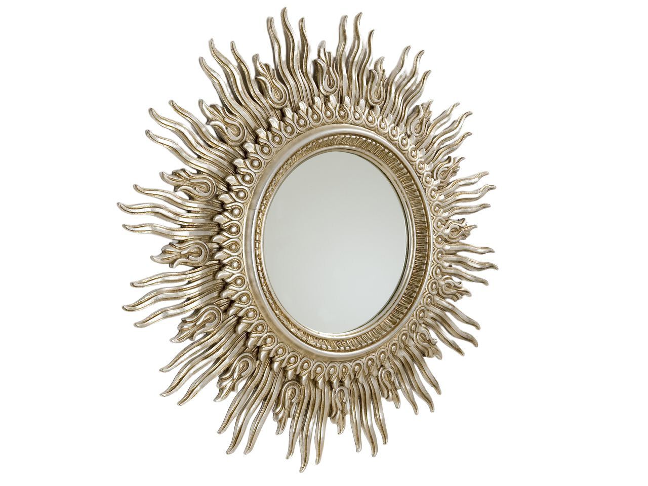 Круглое деревянное зеркало с рамкой Hurtado Traditional ARCH-00136627 - Вид №1