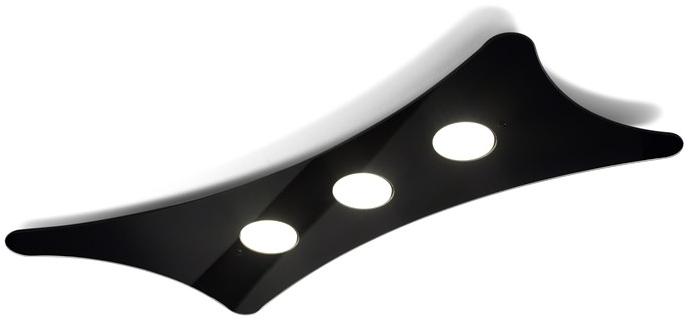 Metal Lux Стеклянный светодиодный потолочный светильник Manta sun-id-1424392 - Вид №1
