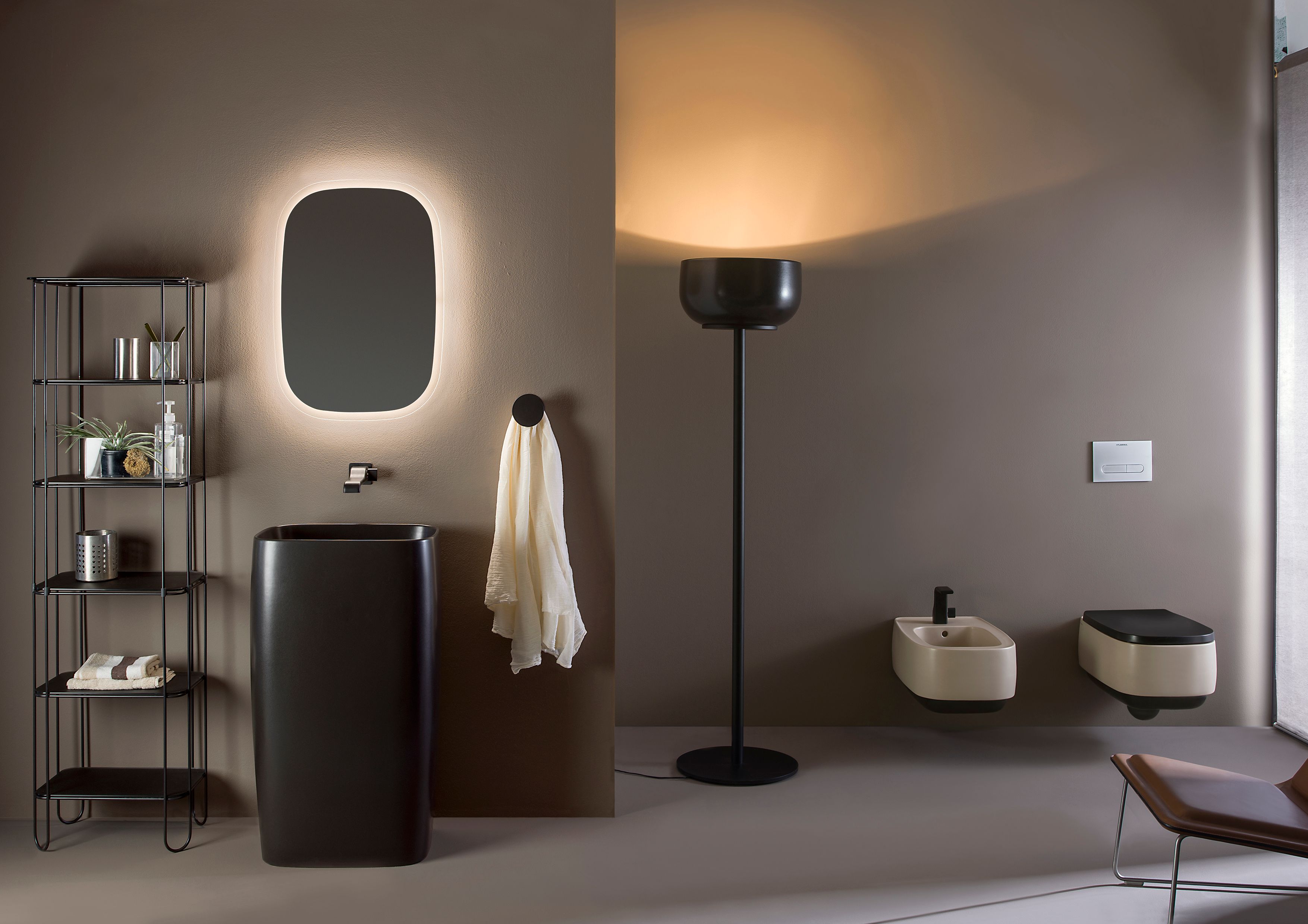 Керамическое подвесное биде Ceramica Flaminia флаг ARCH-00123270 - Вид №3