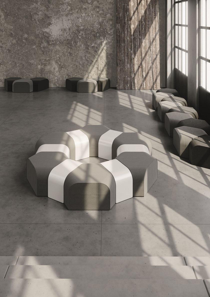 VAGHI Модульный журнальный столик из буковой фанеры Modulia Motr - Вид №4