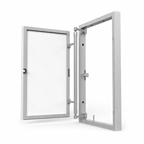 Алюминиевый люк под плитку, распашной, нажимной с регулировкой 600Х700 ВОЗРОЖДЕНИЕ sun-id-1025263 - Вид №3