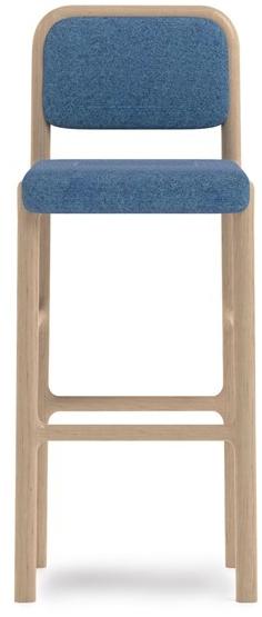 PIAVAL Высокий табурет из ткани с подставкой для ног Cameo | health & care 90 - Вид №1