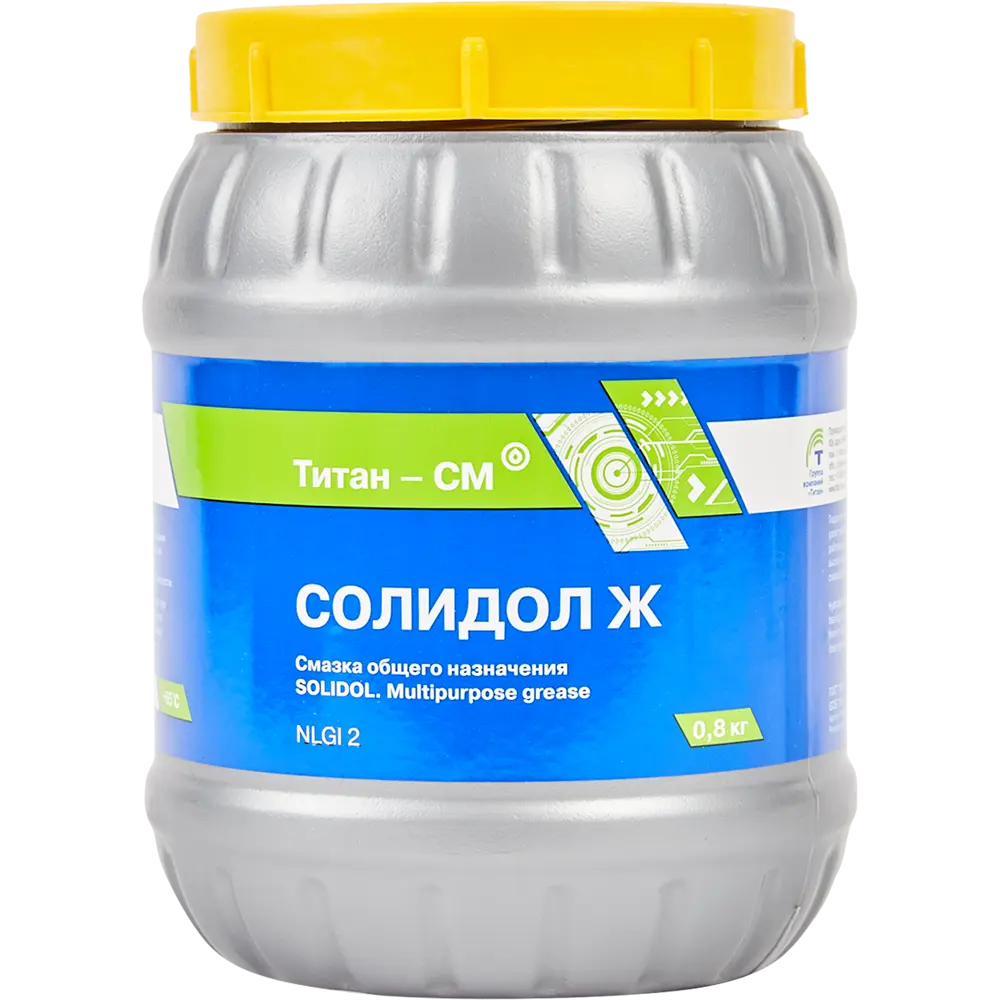 Антифрикционная смазка Титан-СМ Солидол Ж 0.8 кг 82756164 STLM-2079592 Santreyd 