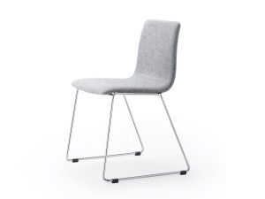 Штабелируемый стул с мягкой тканью