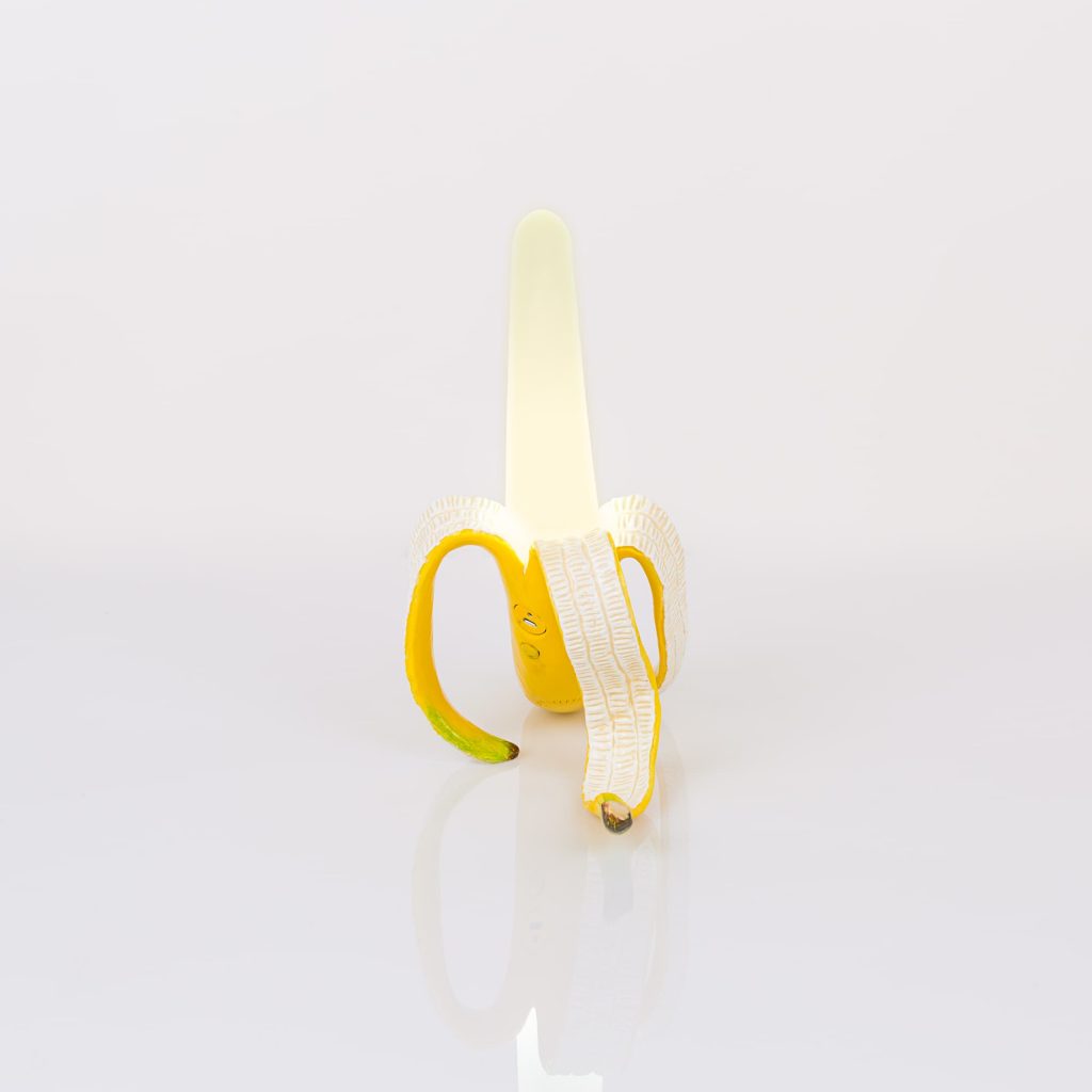 Настольная лампа 30х26 см желтая Banana Daisy 13112 SELETTI НЕОБЫЧНЫЕ 00-3882476 Желтый  - Вид №4