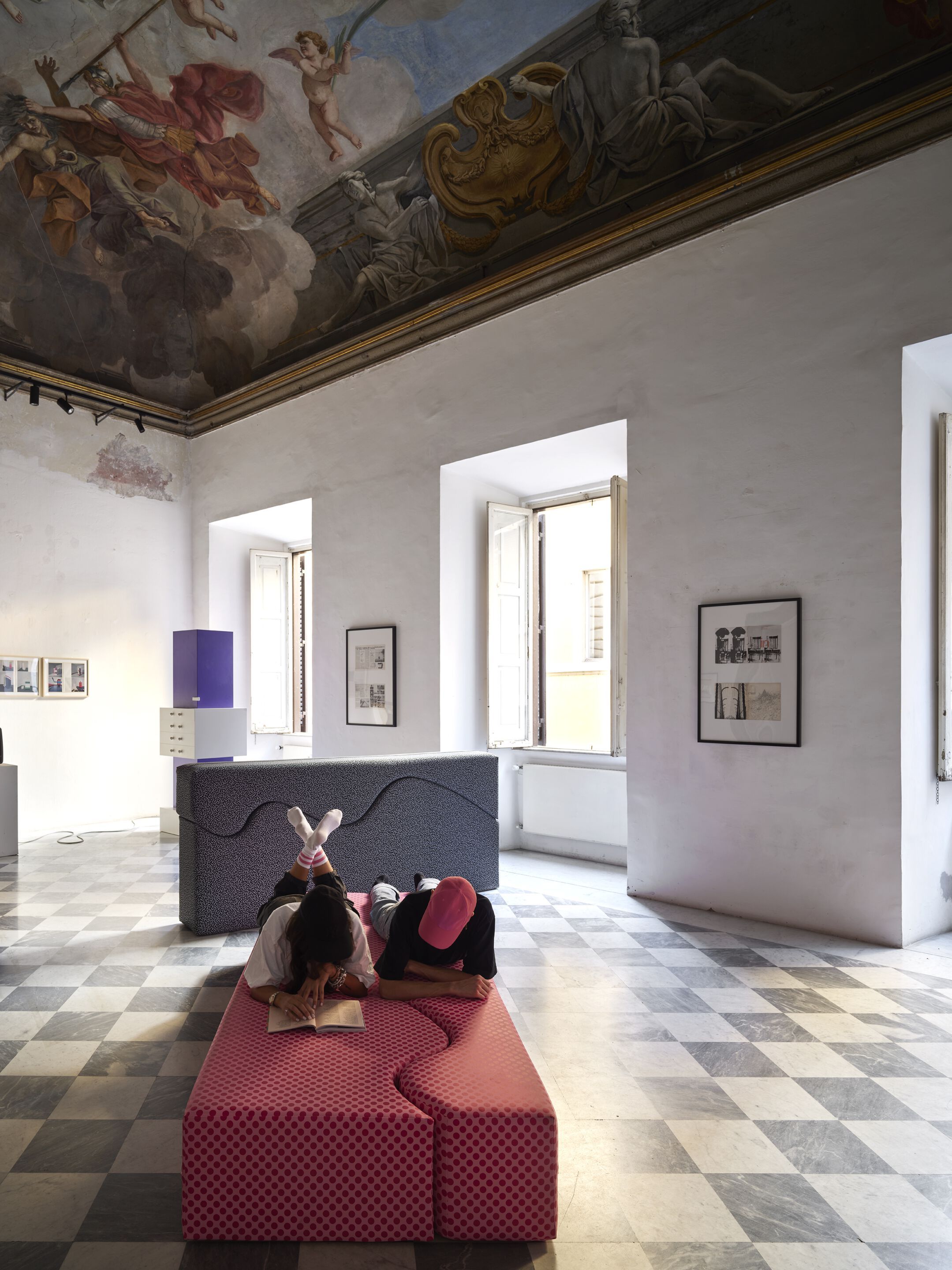 Диван с покрытием из ПВХ Poltronova Superonda ARCH-00152031 - Вид №4