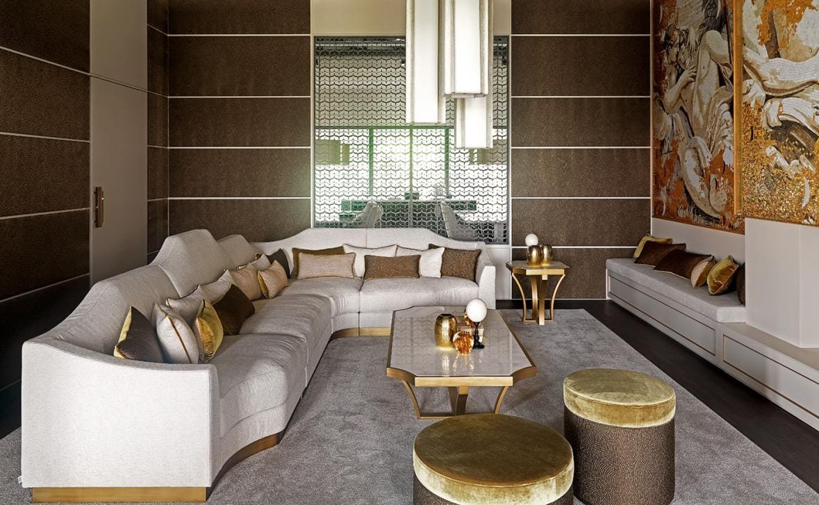 Модульный тканевый диван Sicis Борджиа ARCH-00016290 - Вид №1