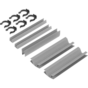 Комплект для установки кухонного цоколя 15 см цвет топо