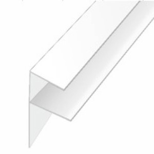 Профиль F-образный для ПВХ панелей 10мм STELLA (50)