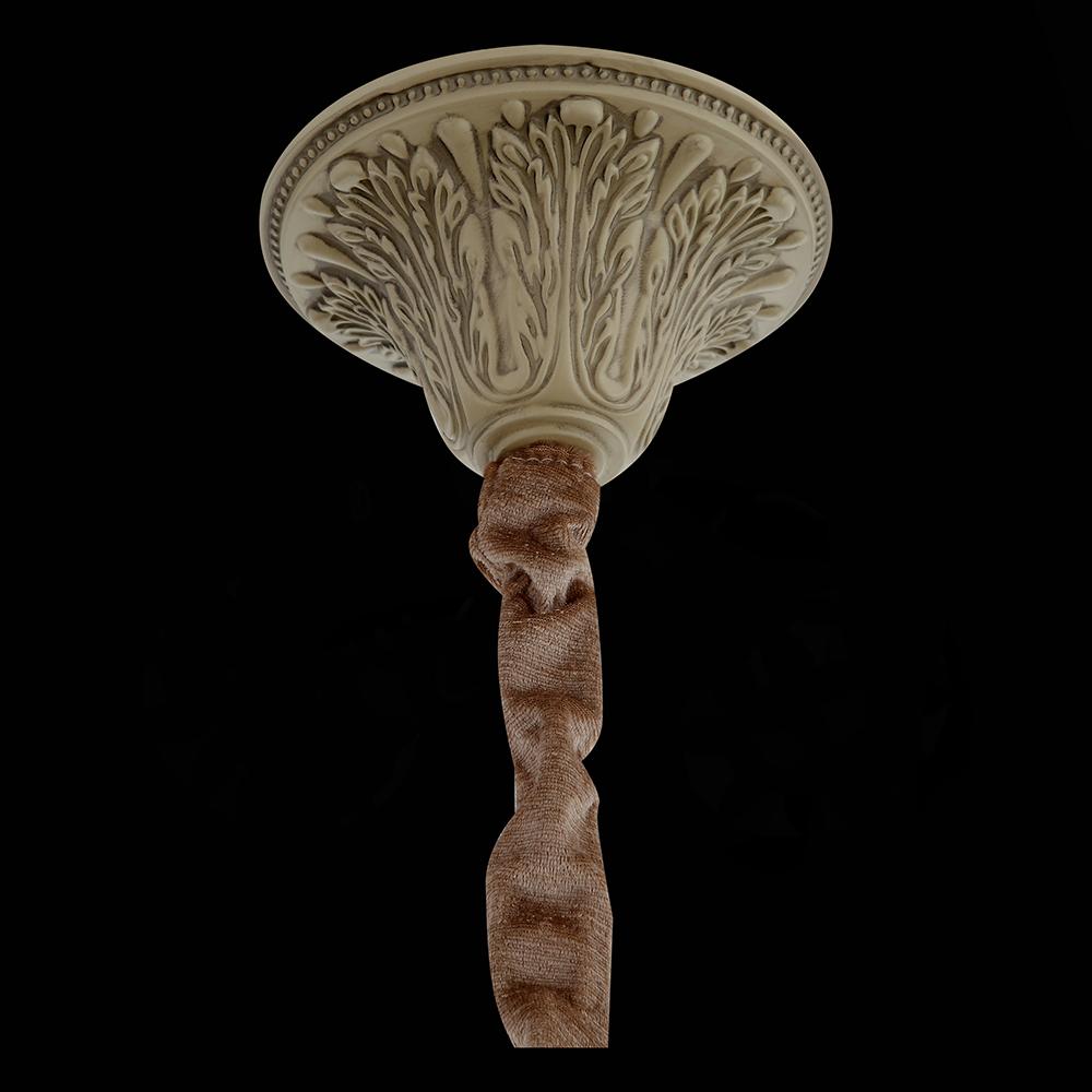 Подвесная люстра ST Luce Ornatole SL174.503.10 ST LUCE ДИЗАЙНЕРСКИЕ, ORNATOLE 279780 Бронза  - Вид №1