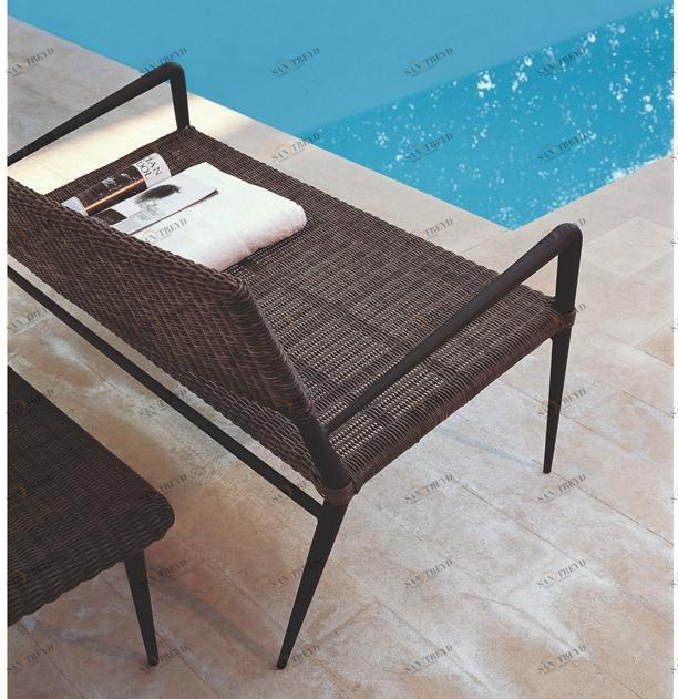 Unopiù Садовый диван 2 мест из waprolace® Experience Exldiv