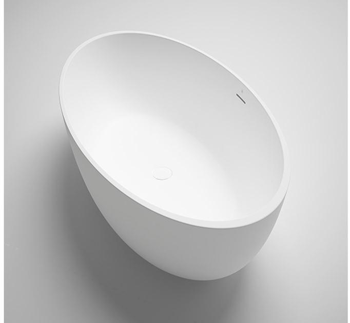 Blu Bathworks® Отдельностоящая овальная ванна цвета blue ∙ stone ™ Azure Bt0305.02 - Вид №1