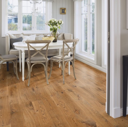 Массивная доска Boen Solid Plank Historical 162 Live Natural Дуб Натур (Гладкая) 800-2220х162 мм EHCBVKWD - Вид №14