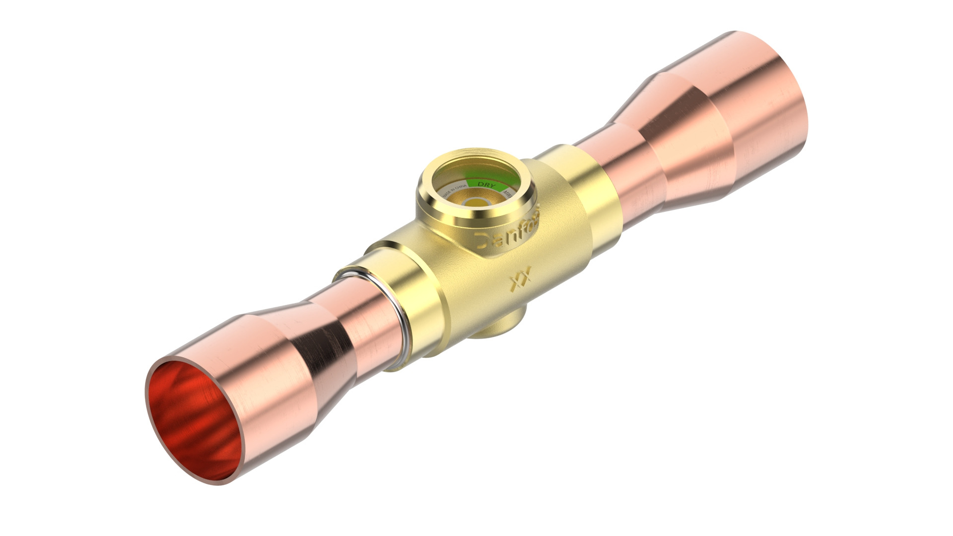 Danfoss SGN — Смотровые стекла с индикатором влажности SGN 22 Смотровое стекло 014-0187  - Вид №7