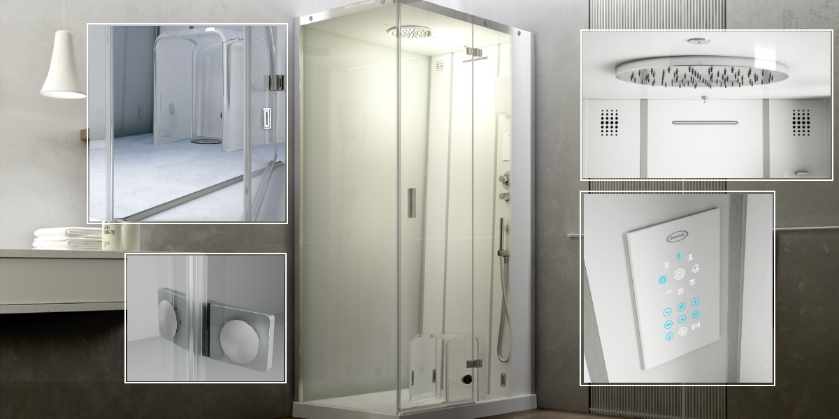 Паровая кабина Cloud 120 Home Spa 9448-296A Dx Jacuzzi 9448296ADX - Вид №1