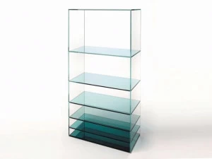 Glas Italia Книжный шкаф открытый хрустальный Deep sea