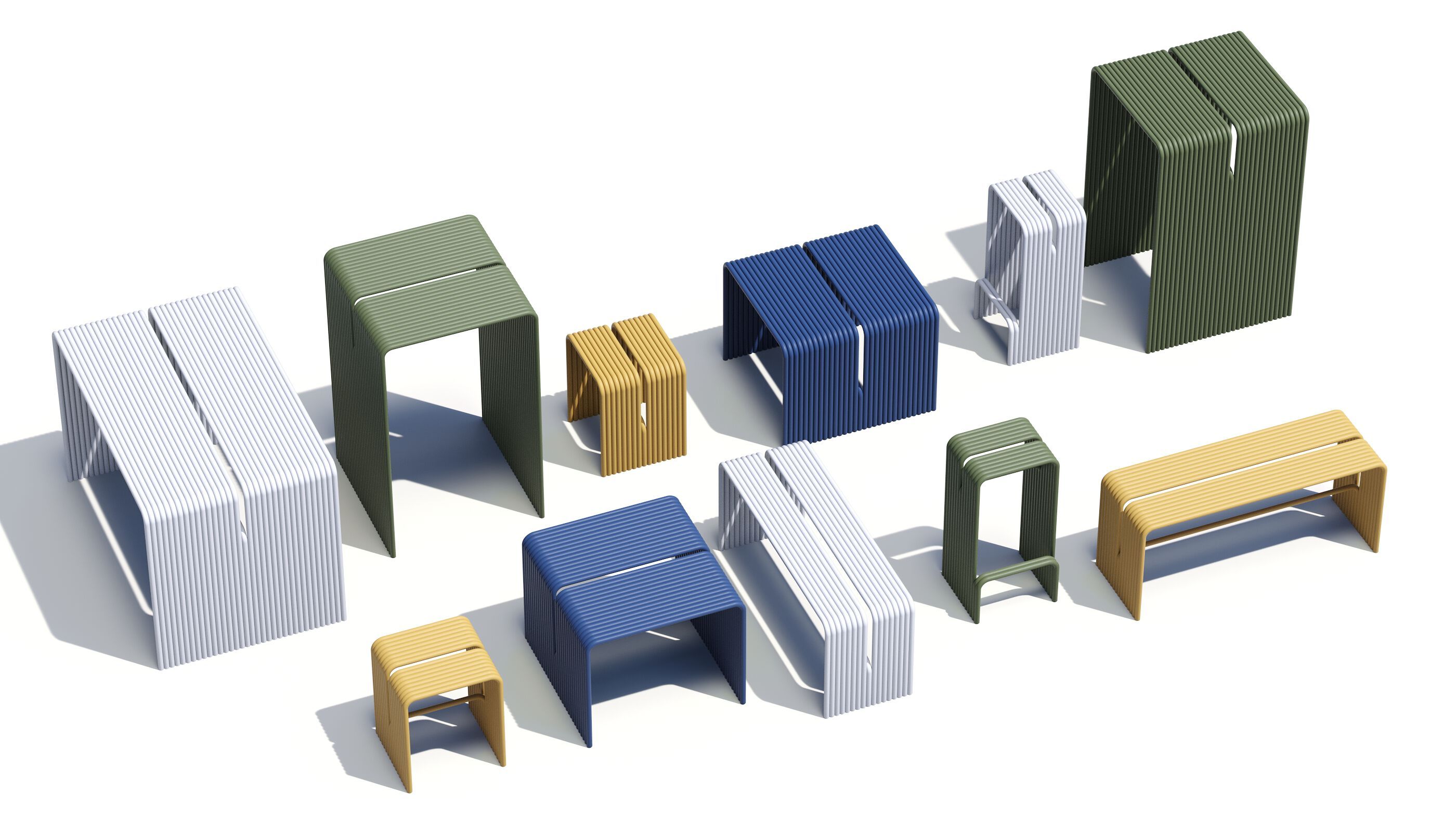 Алюминиевый высокий садовый стул с порошковым покрытием Joyf TUbe ARCH-00031635 - Вид №31